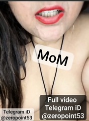 Indian mom mommy roleplay sex with dirtyTalk webcam