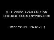 DEEPTHROAT AND FUCKING AT THE BEACH - TEASER - LEOLULU