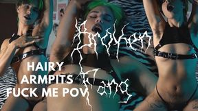 Sniff & Stroke My Hairy Armpits JOI: Pound My Pussy Hard After