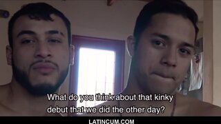 Two hot teenage latin teenager boyz jesus & gus fuck for cameraman