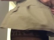 Latina Police fishnet big natural tits
