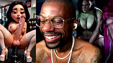 Transgender Princess Zelda Wants Us To Blow On Her Hard Ocarina, Transgender Girl Is Ass Fucking Herself While Busting Nuts In The Gym, Cheerleader Cumming For Her NFL Team 69, AI Generated