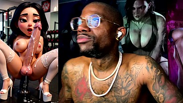 Transgender Princess Zelda Wants Us To Blow On Her Hard Ocarina, Transgender Girl Is Ass Fucking Herself While Busting Nuts In The Gym, Cheerleader Cumming For Her NFL Team 69, AI Generated