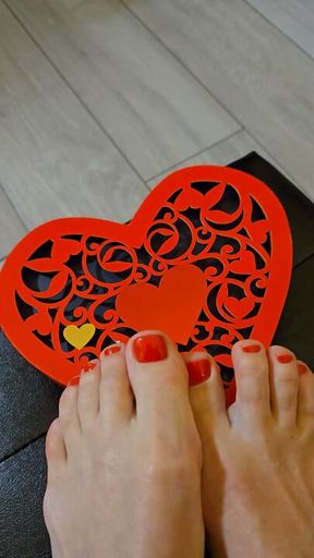 Feet and heart