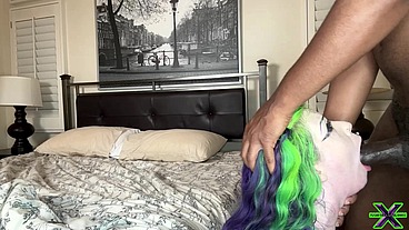 Cheating PAWG Fucked by Huge BBC While Beta Boyfriend is Out!