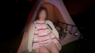 【キャンプ場ナンパ】ソロキャン中の女性とテントセックス。