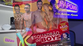 A Noite Inesquecível no Club Rainbow: Viniboys, Gogoboys, Strippers e Saunas