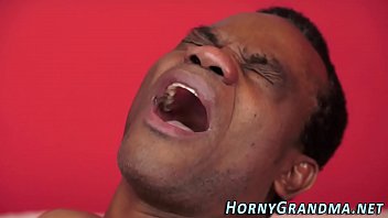 Grandmother cum mouth bbc