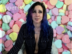 Brunette Solo Webcam Masturbation