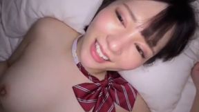 Honoka's Secret Night Out Part 2 - Outdoor Collar Play, Clumsy Blowjob Fun & Climax