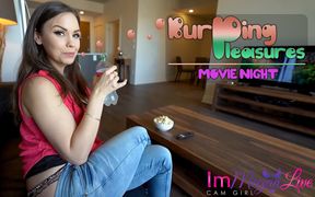 Burping pleasures - movie night - Im Megan Live