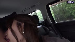 Sensitive Drive - She Craves Nonstop Attention on the Road Part 1