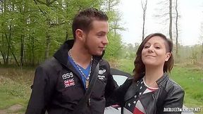 French Porn - Emy Et Sevak - Amateur Outdoor Sex