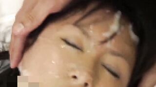 【個人撮影】人妻不倫 輪姦調教 連続ぶっかけ Japanese ex-wife Sperm facial cumshots