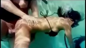 Priva Gets Fucked under Water during a Scuba Diving Lesson before Anal