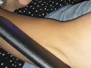 Femboy Trap Almost Caught Masturbating Beside Boyfriend