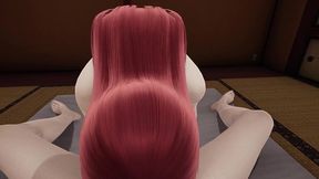 boruto futa on redhead female