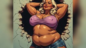 Curvy Sexy Women Art