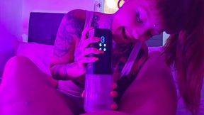 Girlfriend Experience Using Masturbator Toy
