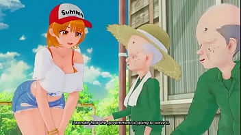 La chica que se calienta con viejos en ba&ntilde_os termales (Niisanji)