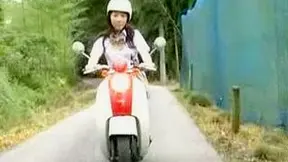 Biker Gang Takes JAV Star's Breasts On A Rough Adventure