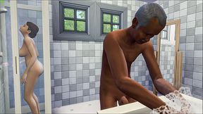 stepdad prepares his virgin stepdaughter for the first time for sex - Modern taboo family