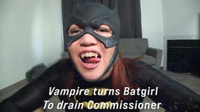 Batgirl turned by vampire to blow commissioner