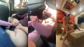 loirona puta do rabo gostoso pediu para seu corninho achar um uber para ela mamar muito a pica dele e depois dar muito sua bocetinha rosinha na frente do corninho!
