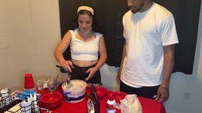 food play and anal in the ice cream shop - cliff media productions
