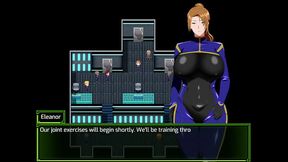 Alien beauty destroys all in her path with big cock invasion