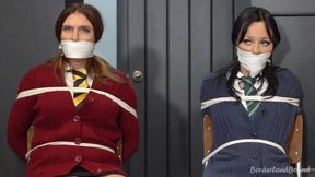 Lucie & Skyebird in: Chair-Thumping College Brats NEED Keeping Quiet & This Ruthless Robber Knows Just How to Do it! (4K)