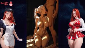 2d hentai compilation with hot bitch Friren