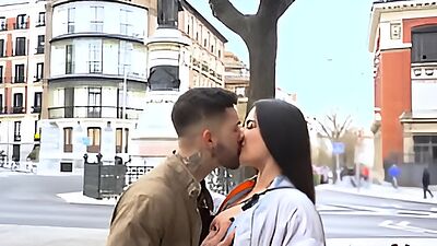From Valencia to Madrid, Nuria Millan gets fucked all over the city!!