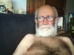 grandpa show on webcam