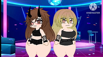 Una incre&iacute_ble noche en la fiesta de la discoteca (Gacha Club) pt.2