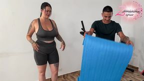 my instructor puts his huge cock in me