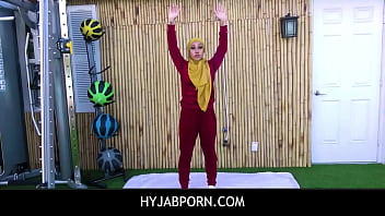 HyjabPorn  -  Fitness Trainer fucks exotic arabic client