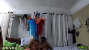 luna oliveira faz a festa e libera geral no baile de halloween - luna oliveira - melissa alecxander - paola gurgel - binho ted - el toro de oro - paty bumbum - fada mel - sandro lima - aniaty barboza