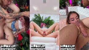 beautiful della cate meets up with bryan gozzling for extreme sex!