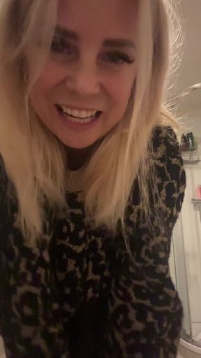 Check Out This Video for Brandon! I'm Completely Naked Playing with My Body in the Shower! I'm so Horny and Squirt a Lot!