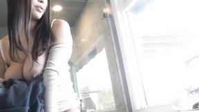 ”Asian American Stepma Sneaks on Bathing Person”