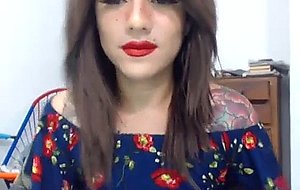 Nice creamy cumshot on cam