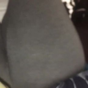 I told to raise that leg up so i can see that pussy print