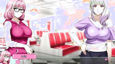 Watch this hot futa with pink hair jerk off and shoot a huge load