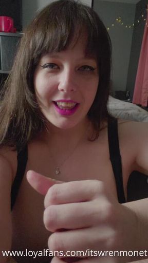 Wren Monet loves making cocks explode