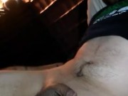 Flaccid to erect cock