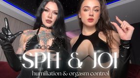 Double Goddess domination: one tiny dick, two disappointed Queens