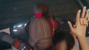 Jessie Rasberry Blowjob Facial red Lipstick