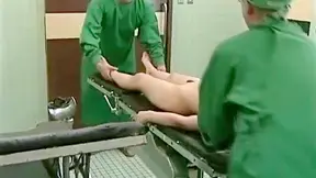 Japanese Wife Wild Sex with Doctors during surgery while husband watches