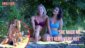 Ersties - Hot Lesbian Friends Have Sex In a Secluded Spot